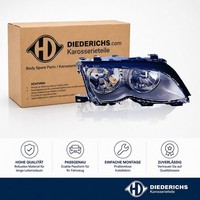 Hauptscheinwerfer Rechts Diederichs 1215086 FÜR BMW Frontscheinwerfer Frontlicht