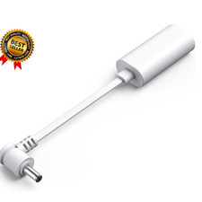 Ring USB-C to Barrel Plug Adapter for USB-C Solar Panels and Barrel Plug Cameras