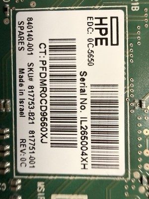 640SFP28 HPE Ethernet 10/25Gb 2-port  Adapter 817753-B21 817751-001 840140-001
