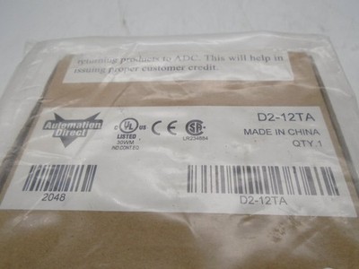AUTOMATION DIRECT D2-12TA PLC MODULE NEW