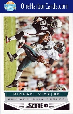 2013 Score Philadelphia Eagles #158 Michael Vick