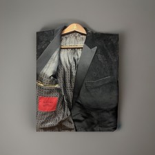 The Sands Red Carpet Copenhagen Tuxedo Jacket classic velvety Black Floral