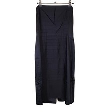 Ann Taylor Women's Strapless A Line Mini Cocktail Dress Fully Lined Black Size 6