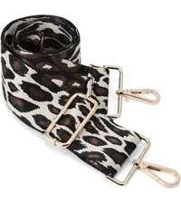 Wide Purse Strap Leopard Print Adjustable Crossbody Bag Strap 2 Inch