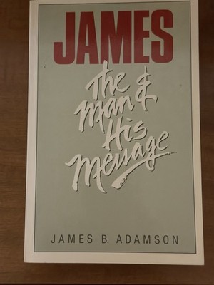 James: The Man and His Message by James B. Adamson (1989, Trade Paperback)