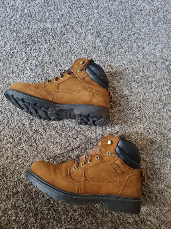 Brahma Men's Waterproof 6" Soft Toe Work Boots Size 10.5