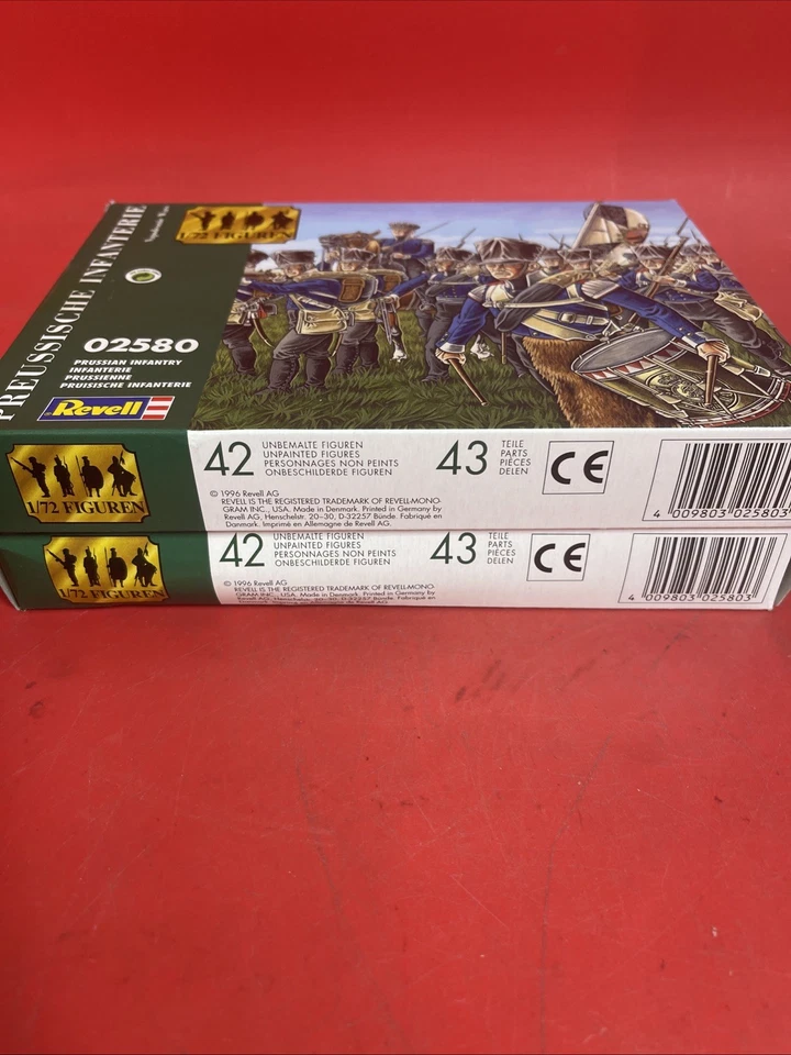 Kit Modelo Figura Revell Guerras Napoleónicas INFANTERÍA PRUSIANA 02580 Escala 1:72 -Dos Foto 3 de 4
