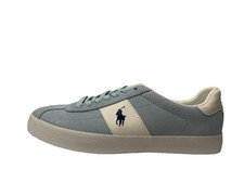 Image of POLO RALPH LAUREN Court Vulc Leather Trainers UK 7 US 8 EU 41 REF M949-