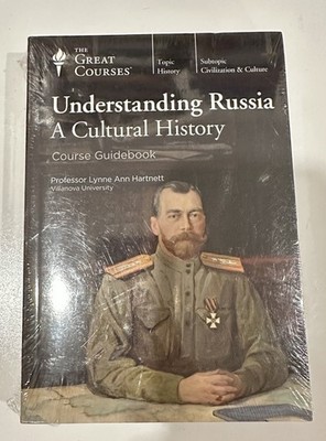 Great Courses: Understanding Russia: A Cultural History 4 DVD Set & Guidebook