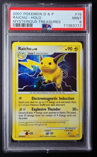 Raichu graded PSA 9 for sale on eBay