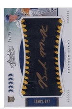 2020 Absolute - Rookie Baseball Material Signatures Brendan McKay #128  /25 (RC)