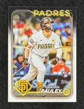 Graham Pauley RC Topps Update US84 2024 Padres Rookie Card