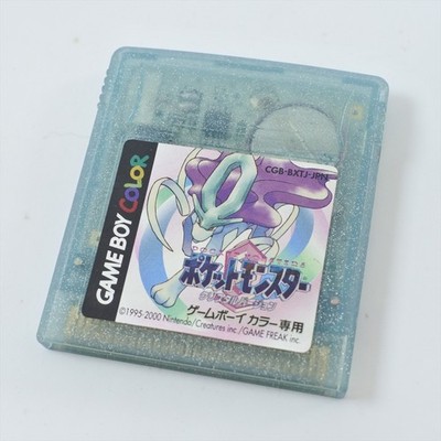 Gameboy Color POKEMON CRYSTAL pocket monsters Cartridge Only