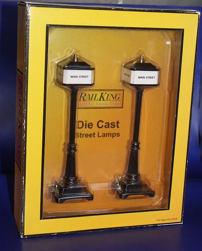 Juego Farola Railking by MTH 30-11079 Negro Nº 57 Nuevo Accesorio Años 30 | Zustand: New