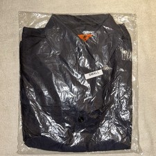 Red Kap Short Sleeve Industrial Work Shirt Charcoal Button Front SP24CH4 NEW S