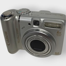 Canon PowerShot A580 8.0 4x Optical Zoom Digital Camera For PARTS or Repair ONLY