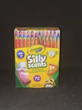 BRAND NEW CRAYOLA SILLY SCENTS 72CT TWISTABLE CRAYONS  COLORED PENCILS SCENTED