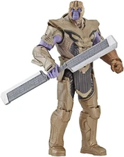 Marvel Avengers: Endgame Warrior Thanos Deluxe Figure & Accessory [DAMAGED BOX]