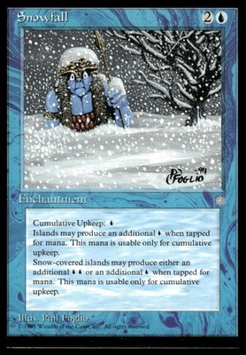 MTG Ice Age - Snowfall - Lightly played