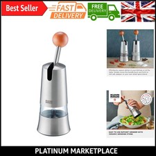 Stainless Steel Pepper and Salt Grinder | Adjustable Coarse to Fine Spice Mil...