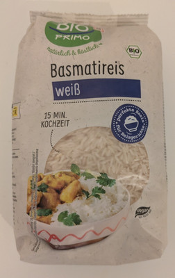 1kg Bio Basmatireis weiß Primo von Müller