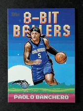 2025-26 Topps PAOLO BANCHERO 8-Bit Ballers Orlando Magic #8B-9