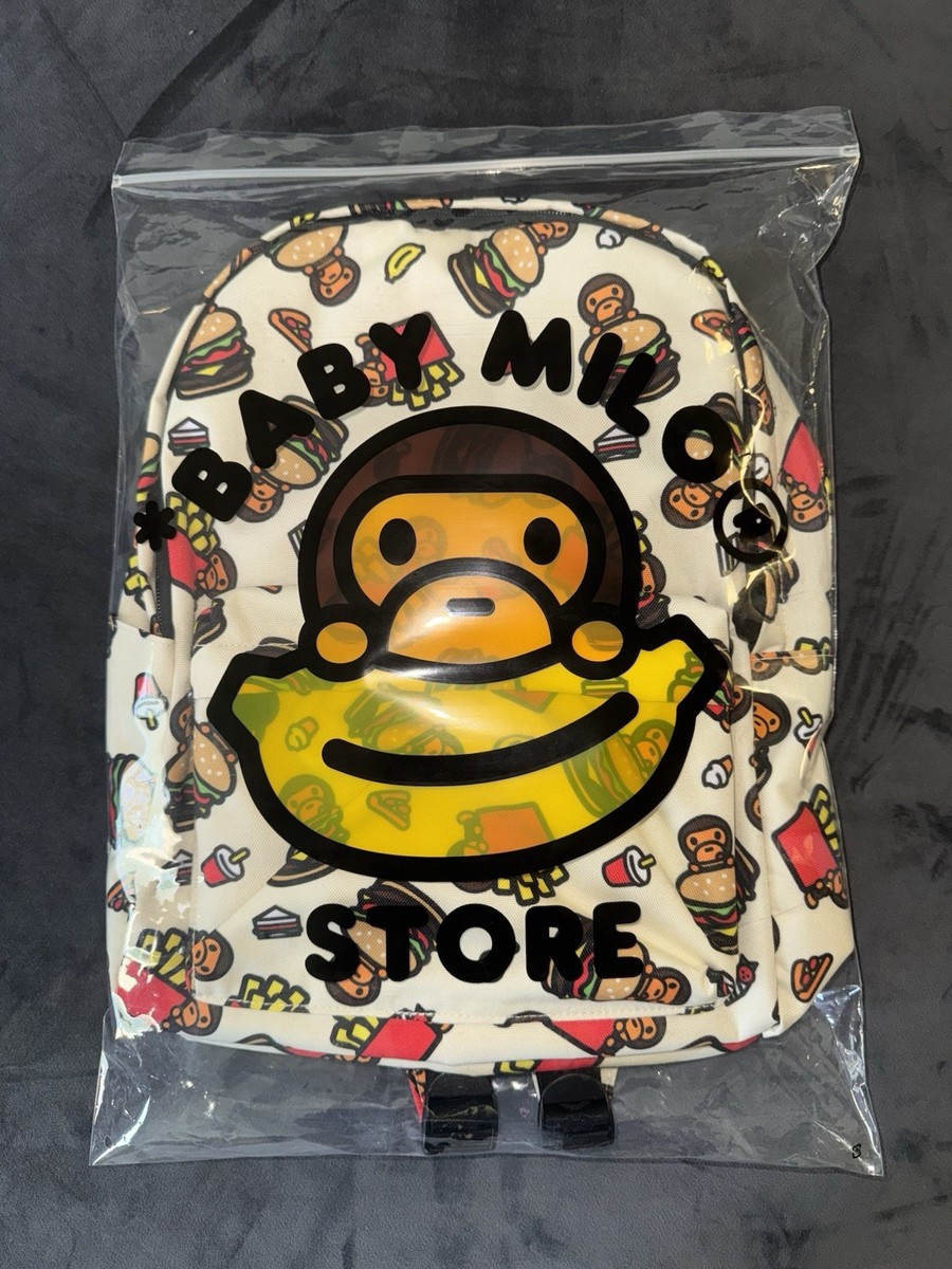 BABY MILO STORE BY A BATHING APE FAST FOOD ALL PRINT PATTERN
