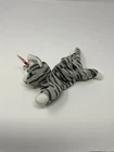 TY Beanie Baby Prance Gray Tabby Cat Plush Stuffed Animal Vintage Retired NWT