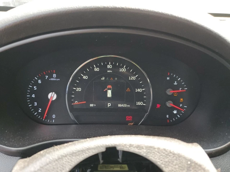 2018 Kia Sorento Driver Rear Door Black OEM Used Local Pick Up Only Foto 4 de 4