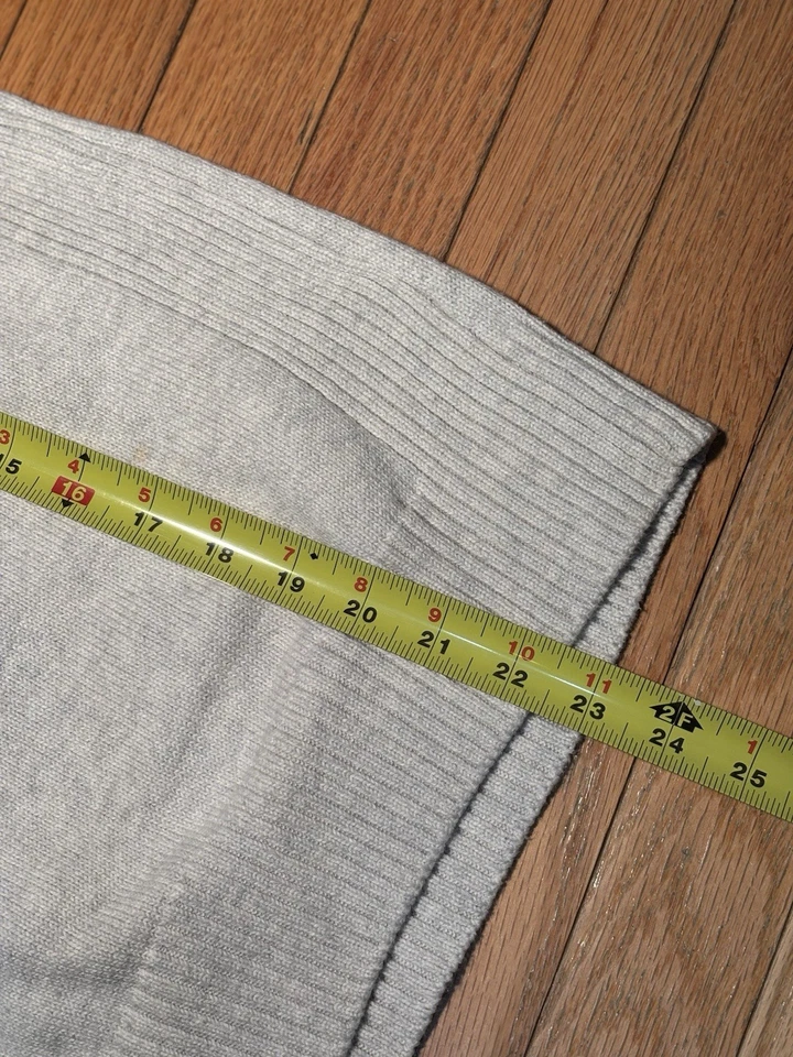 Suéter Tommy Hilfigure Juvenil Grande 16-18 Cuarto Cremallera Marfil Vintage 100% Algodón Foto 3 de 4