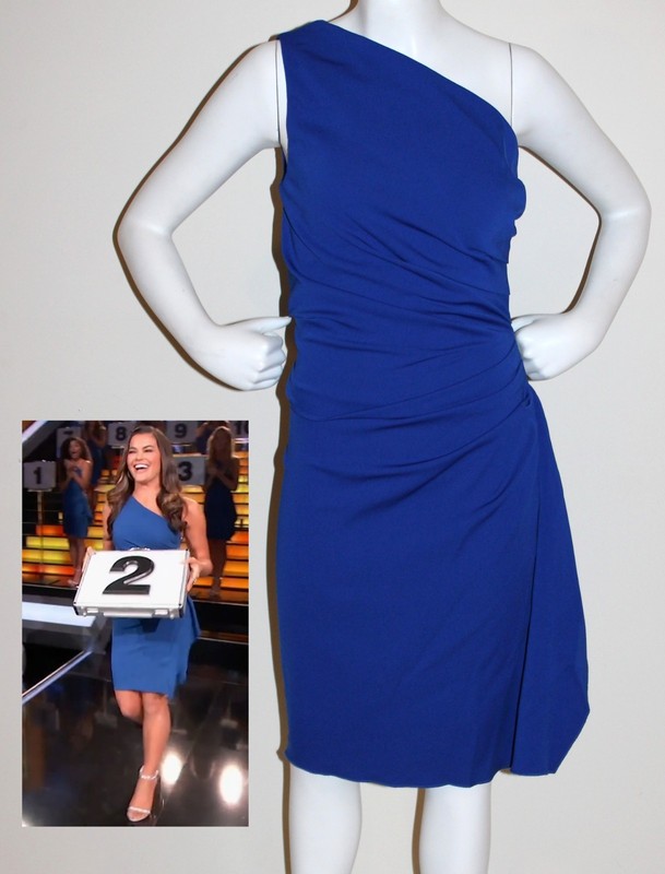 Deal or No Deal sexy AIDA dress Case 2 Taylor worn screen used TV prop wardrobe