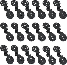 60 Pcs Shade Cloth Plastic Clip Reusable Round Sun Shade Net Clips Shade Clot...