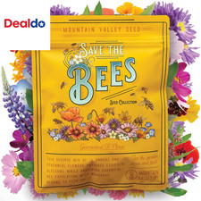 Wildflower Seeds Bulk, 2 Oz. 80,000+ Seeds – save the Bees Mix with 19 Non-Gmo V 159.04 per gallon