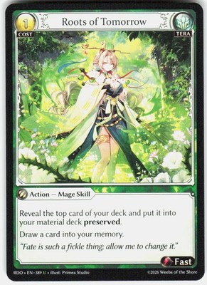 Roots of Tomorrow 389 Radiant Origins Grand Archive