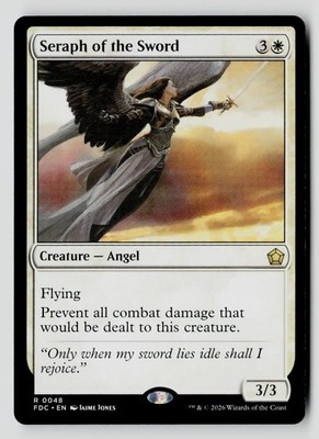 Seraph of the Sword 48 Rare FDC MTG NM