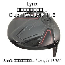 Lynx ... 1W Driver 11.5 43.75" ... Stiff Right-Handed