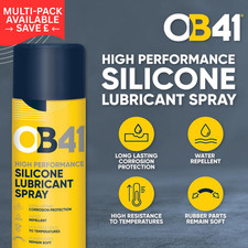 OB41 High Performance Silicone Lubricant Spray 400ml | Multi-Purpose Use