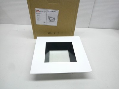 QuantaLight 6041-S-BK-SW 6  Downlight Trim Square Aperture