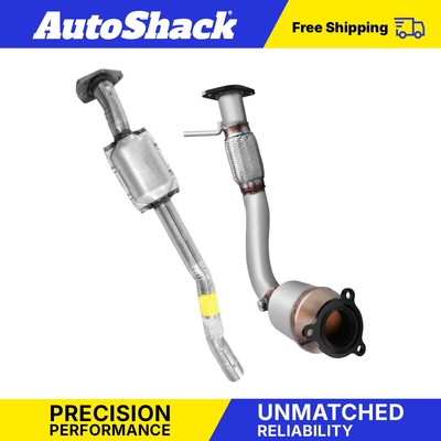 Front and Rear Catalytic Converters Pair 2 for Chevy Equinox GMC Terrain 2.4L