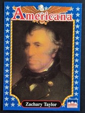 Zachary Taylor 1992 Americana Starline Card #44 (NM)