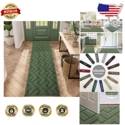 Stylish 20''x59'' Indoor/Outdoor Rug with Non-Slip Backing - Machine Washable