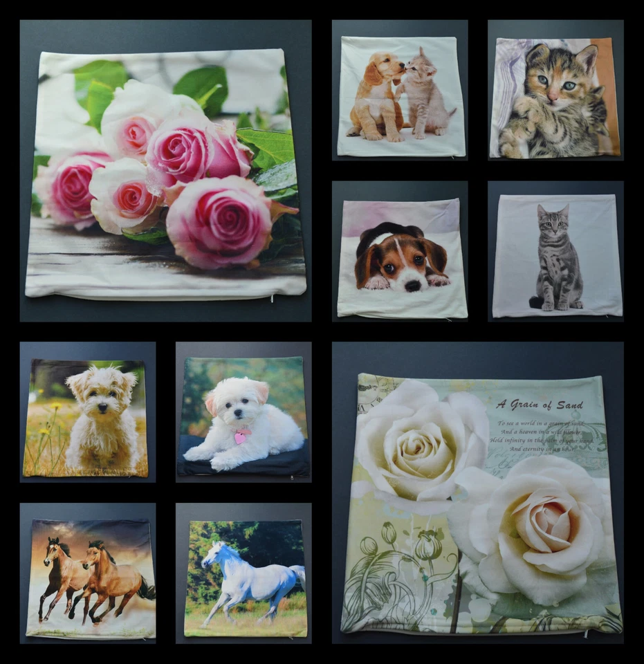 Kissenhülle 40cm x 40cm Kissenhülle mit Motiv Kissenhüllen € 7,80 - Bild 1 von 1