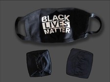 3 Pack BLACK LIVES MATTER Face Fashion Mask Washable Reusable 100 Cotton FLOYD