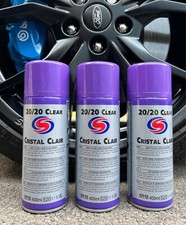 3 x Autosmart 20/20 Cristal CLEAR Glass Spray Car Home FREE P&P
