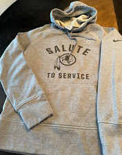 NIKE THERMA FIT NFL SALUTE TO SERVICE HOODIE SWEATSHIRT YOUTH BOYS M 7 8