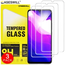 For Xiaomi Mi 10 Lite 5G Caseswill HD-Clear 9H Tempered Glass Screen Protector