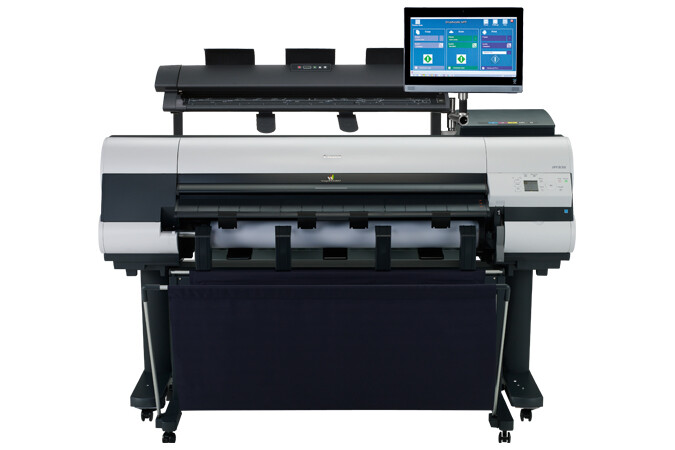 Canon iPF830 wide format plotter w/ Colortrac scanner | eBay