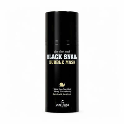 The SKIN HOUSE Black Snail Bubble Mask 100ml #mde