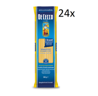 24X De Cecco Spaghettoni Grandi N°414 Pasta Teigwaren Aus Hartweizengrieß 500G