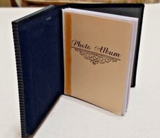 Antique Style Photo Album 2" x 3" hold's 36 photos outside 3" x 3 3/4" x 3/4" 